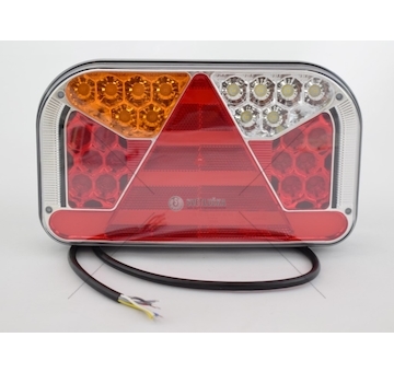 Svítilna zadní LED 7-funkční 12-36V levá FRISTOM FT-170LTBLED