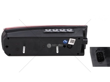 Svítilna zadní MB ACTROS MP4 levá LED UC KLTF2469U