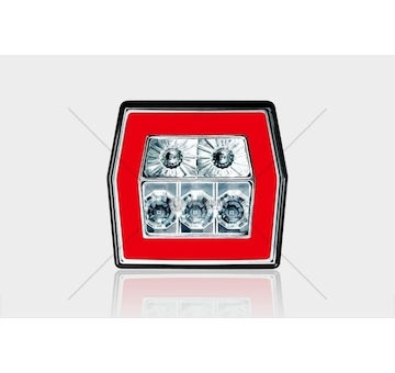 Svítilna zadní přívěsu diodová 3-funkce FRISTOM FT-120LED