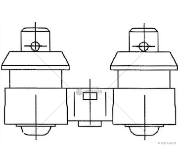 SYGNAL DZWIEKOWY UNIWERSALNY 24V 60W HERTH 56370045