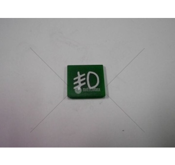 Symbol přední mlhovky zelený Tatra