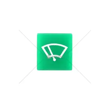 Symbol / víčko zelené pro stěrače | 801001