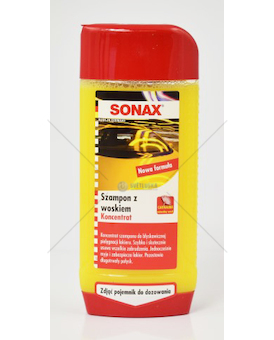 SZAMPON SAMOCHODOWY Z WOSKIEM SONAX 500M SONAX 313200