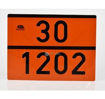 TABLICA DO PRZEWOZU PALIW 30/1202 BEZ RA  30/1202