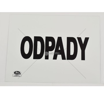 Tabule odpady 300X400 101-04W-393