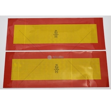 Tabule reflexní přívěsu 2 kusy sada fólie MTX T-3B/FOLIA