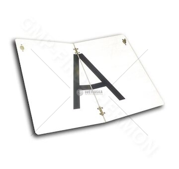 Tabule reflexní sklopná  