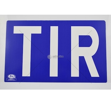 Tabule TIR hladká 621