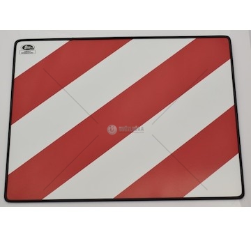 Tabule výstražná nadrozměr 300*400 s rohy 101-04W-85L