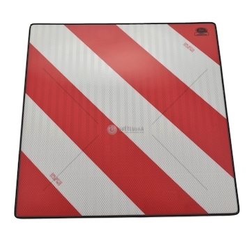 Tabule výstražná nadrozměr 500X500 odrazová DIN30710 101-04W-384P