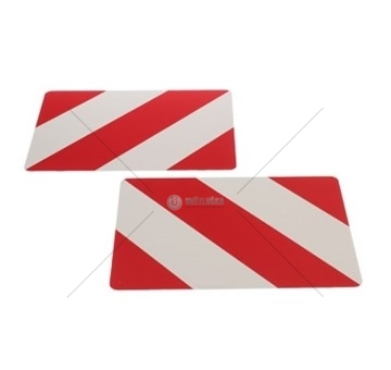 Tabule výstražná nadrozměrný náklad bez osvětlení 82x423cm třída 1. 2ks v balení