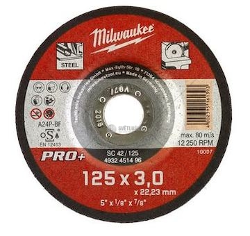 TARCZA DO METALU 125/3 C8546 4932451496