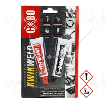 Tekutý kov KWIK WELD CX-80/50g