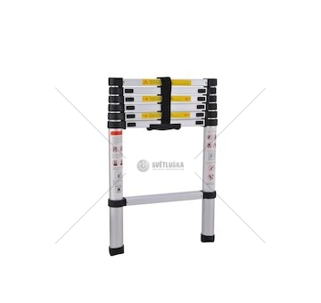 Teleskopický žebřík G21 GA-TZ7-2M hliníkový