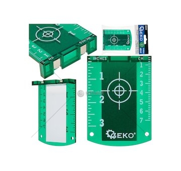 Terč pro zelený laser, s magnety - GEKO