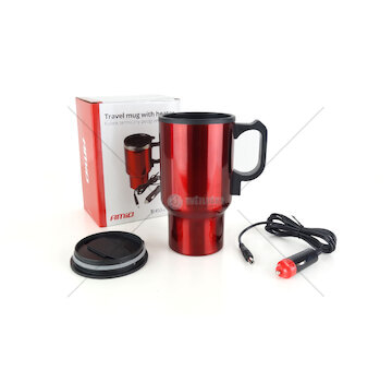 Termohrnek s ohřevem do auta 12V AMiO-02177