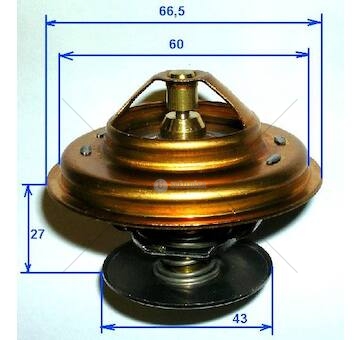 Termostat 76°c  liaz 317095091_A