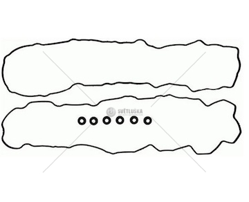 Těsnění víka motoru a mezikusu daf lf45,cf65 ce136c-184c, gr165s1 cummins 6b5 0188014_A