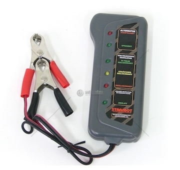 Tester akumulátoru baterií digitální