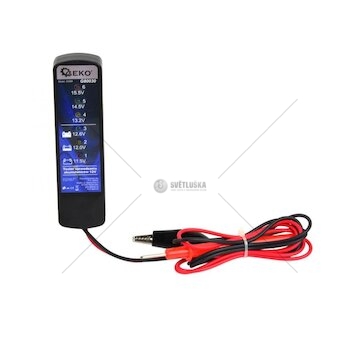 Tester autobaterie a alternátoru 12V GEKO