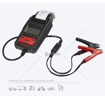 Tester autobaterií banner bbt hd1+ s tiskem 12v/24v standard/ca/ start-stop/efb, agm,gel 0352736_A