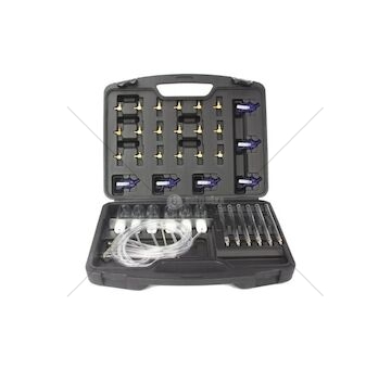 Tester vstřikovačů diesel s adaptéry KRAFT&DELE