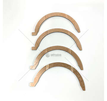 Thrust Washer, crankshaft DC 11/DC 12/DSC 12 - 4-SERIES E 2/3 STD Mec-Diesel