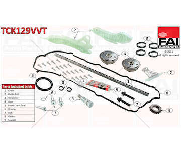 Timing Chain Kit 1 (F20) 116 i Fai Autoparts
