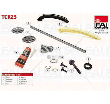 Timing Chain Kit BME/BZG/AZG - POLO 1.2I Fai Autoparts