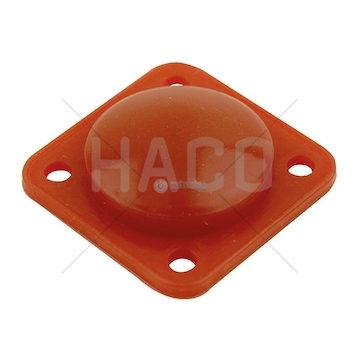 Tlačítko regulátoru NOZNEGO červený>201 HACO 4552231H