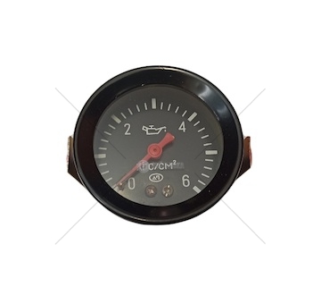 Tlakoměr oleje 0-6bar Belarus MTZ MTT6-5 - ČB