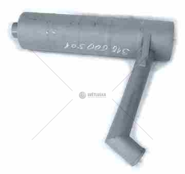 Tlumič výfuku jednoplášťový liaz sklápěč    l-150 318600501_A
