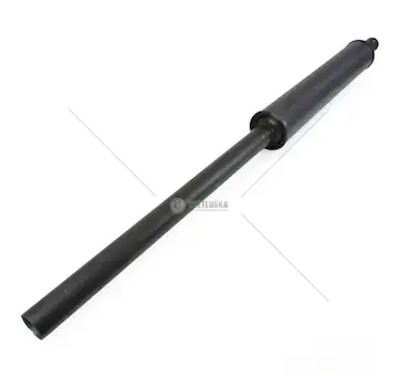 Tlumič výfuku kulatý lakovaný dlouhý | 6901-1403M