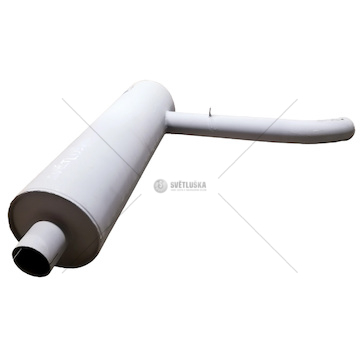 Tlumič výfuku LIAZ skl.boční vývod dvouplášť 8.97