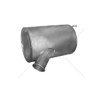 Tlumič výfuku MAN F01, F02, F03, F18 L= 600mm