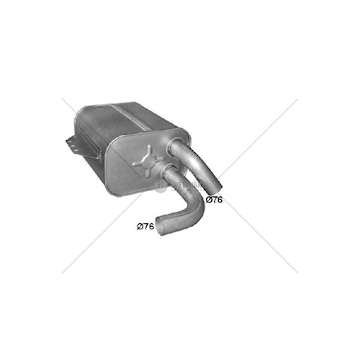 Tlumič výfuku MB ATEGO FI 76mm