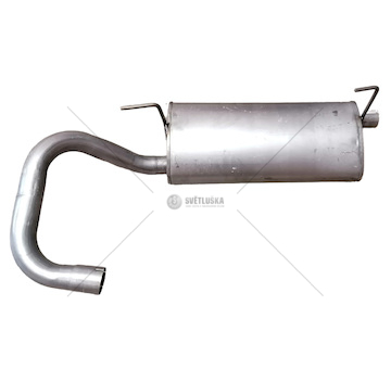 Tlumič výfuku Multicar M26.4 Iveco 2.8 105HP -01/03 spodní vývod