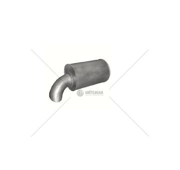Tlumič výfuku VOLVO FL, FH, FM, FH16, RVI MAGNUM, PREMIUM, L= 660mm