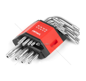 Torx klíče CRV 9ks AMIO-01040