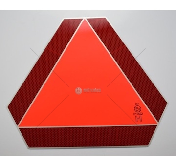 Trojúhelník pro pomalá vozidla kovový