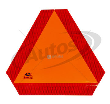 Trojúhelník reflexní pomalá vozidla do 30 km/h - samolepka jcb, komatsu, new holland 0187973_A