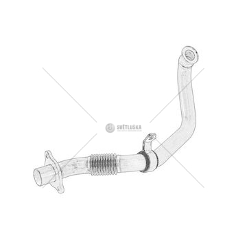 Truba EGR VOLVO EURO 6 RVI GAMA T HOBI 51654