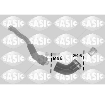 Trubka turbiny renault master ii 98> 2.5dci 3334042