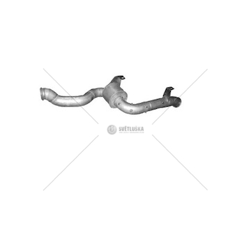 Trubka výfuku DAF XF105 L = 1696 mm , EURO 4