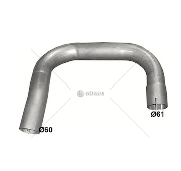 Trubka výfuku Multicar M26.4 Iveco 2.8 105HP -01/03