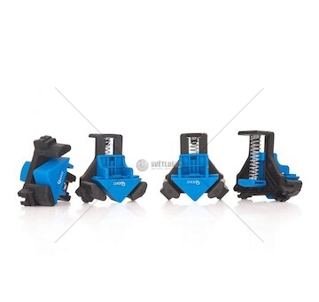 Truhlářská úhlová svěrka 90°, sada 4ks GEKO