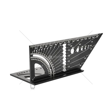 Truhlářský hliníkový úhelník 3D GEKO