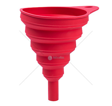 Trychtýř silikonový, skladací 85mm AMiO-03113