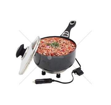 Turistický hrnec ohřívací s pokličkou 12V 150W 180mm