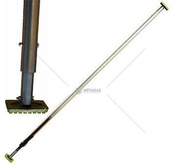 Tyč rozpěrná - mezibočnicová zábrana 1900-2270mm, FI 38mm kovová